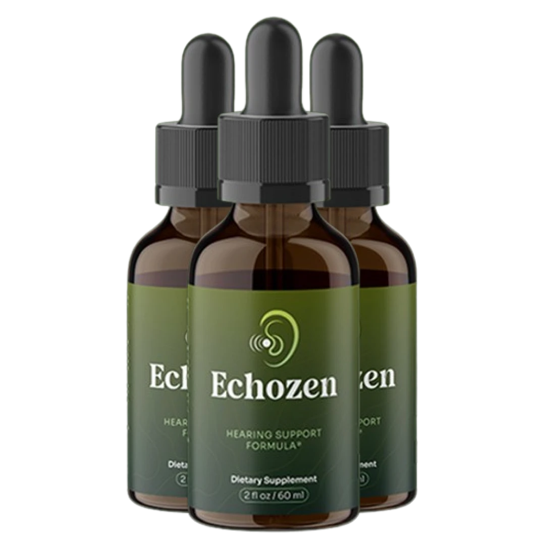 Echozen Natural Hearing and Ear Health Support Supplement Bottle